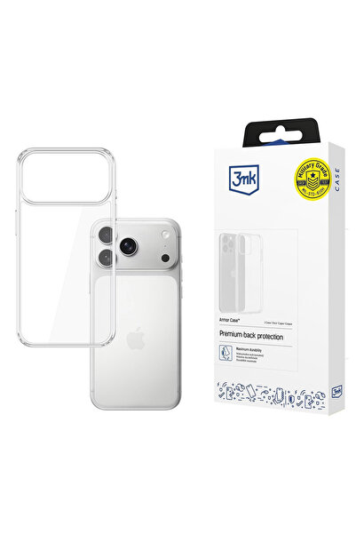 3MK Θήκη TPU και Σετ Προστατευτικών Φιλμ Γυαλιού για iPhone 17 Pro, Υπέρ-Προσ...