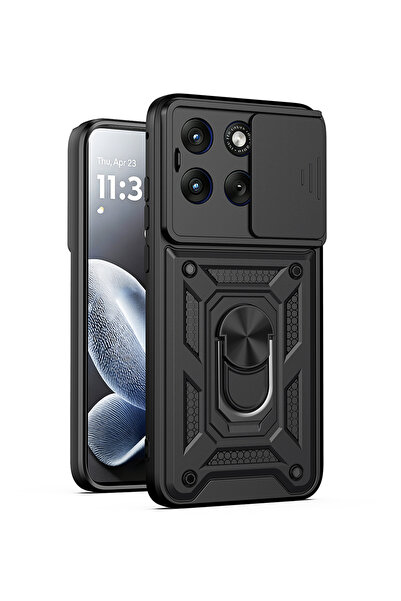 Techsuit Husa pentru Motorola Edge 70 Fusion, Techsuit, TPU, Negru
