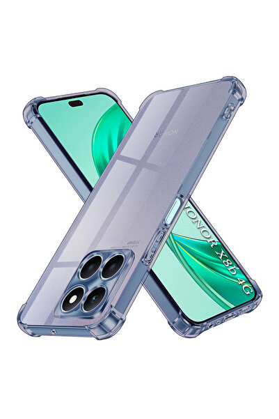 Techsuit Husă pentru Honor X8b, din silicon transparent, rezistentă la șocuri...