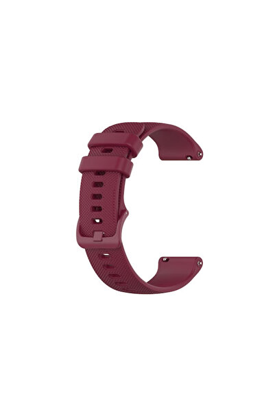 OEM Rhombus Pattern Λουράκι Σιλικόνης Μπορντό (Mi Watch) 45N765P76910