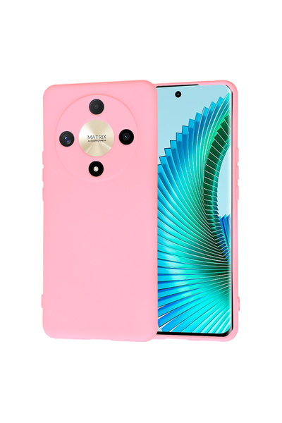 Techsuit Husa pentru Honor Magic6 Lite, SoftFlex, protectie antisoc, roz