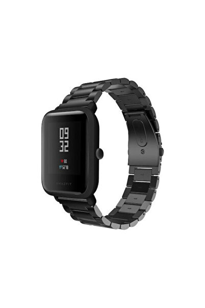 OEM Λουράκι Ανοξείδωτο Ατσάλι Μαύρο (Amazfit GTS) e44415x