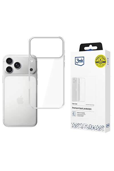 3MK Set Husa TPU si Folie Sticla pentru iPhone 17 Pro, Ultra Protect