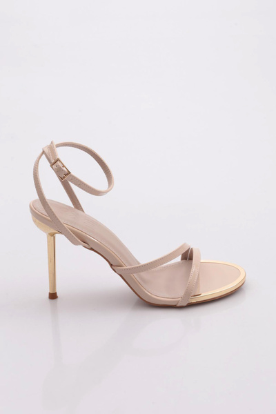 DGN Γόβες με ψηλό τακούνι - Χρυσαφί - Ψηλά τακούνια (10 cm και άνω)