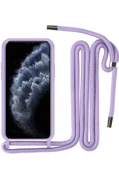 OEM Θήκη με λουράκι χιαστί (IPHONE 11) Γαλάζιο