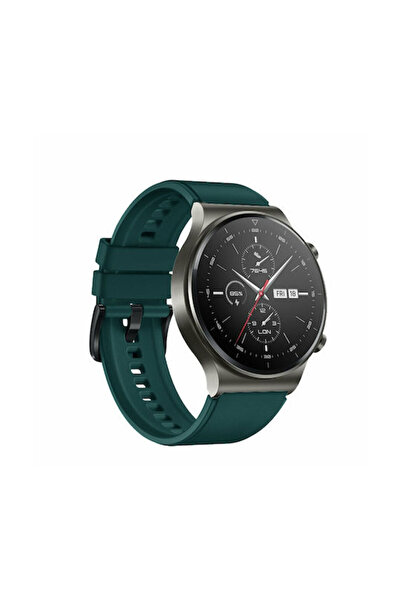 OEM Premium-one Λουράκι Σιλικόνης Μαύρη Πόρπη για Huawei Watch Gt / Gt2 / Gt2...