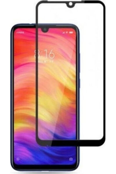 OEM 5D Σκληρυμένο Γυαλί για Xiaomi Redmi 7 Πλήρους Κάλυψης Μαύρο