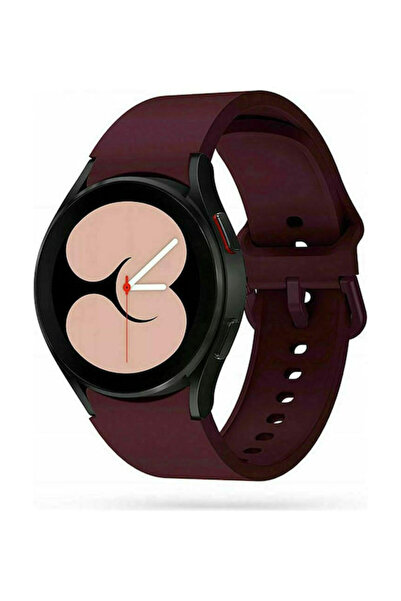 OEM IconBand Λουράκι Σιλικόνης Μπορντό (Galaxy Watch 4 / 5 / 5 Pro / 6 / 7 / FE)