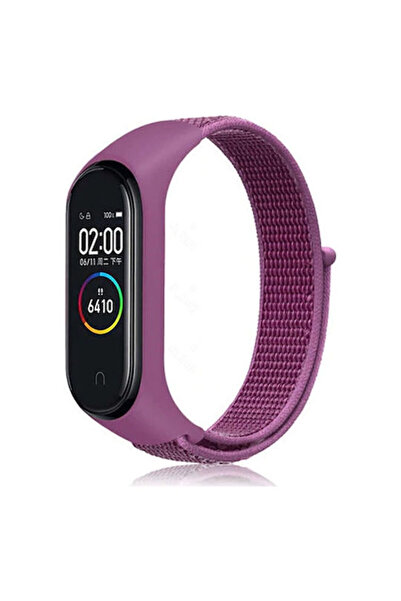 OEM Υφασμάτινο Λουράκι Μωβ (Mi Smart Band 5/Mi Smart Band 6) 10235
