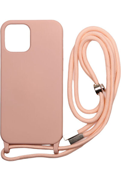 Other Technovo Δαντελωτή Πίσω Θήκη Σιλικόνης με Λουράκι Ροζ (iPhone 12 Pro Max)