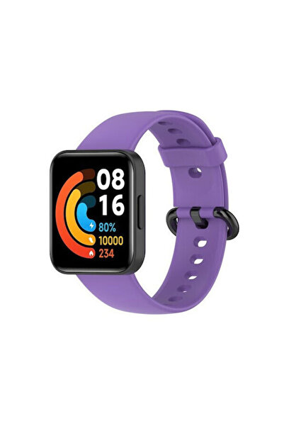 OEM Λουράκι Σιλικόνης Μωβ (Redmi Watch 2 LiteRealme Watch 2) 680602295J