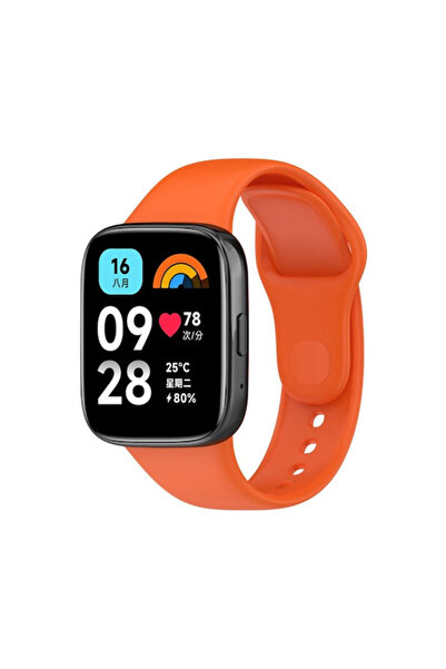OEM Λουράκι σιλικόνης για το Redmi Watch 3 Lite / Watch 3 Active (Πορτοκαλί)