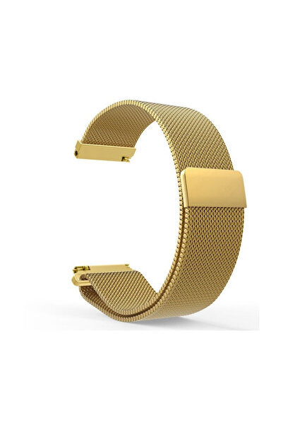 OEM Steel Λουράκι Ανοξείδωτο Ατσάλι Χρυσό (Amazfit GTS 2e)