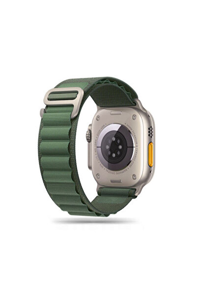 OEM Υφασμάτινο Λουράκι Στρατιωτικό Πράσινο (Apple Watch 38/40/41/42mm)