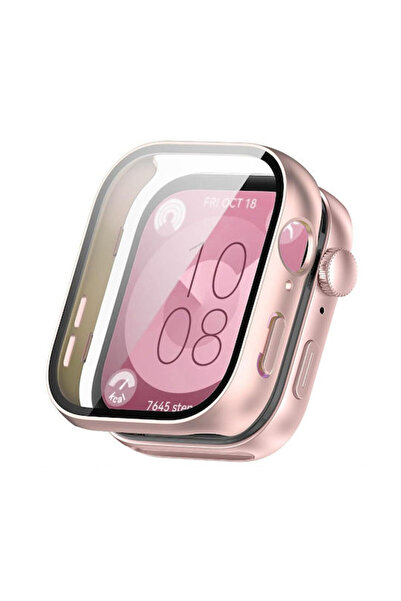 OEM Προστατευτικό Πλαστικό σε Ροζ χρώμα για Huawei Watch Fit 3