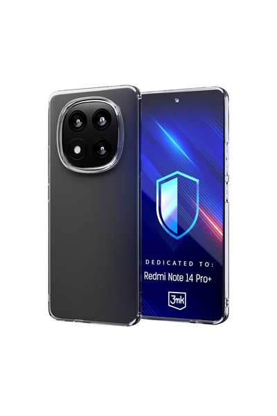 3MK Θήκη TPU και Σετ Γυάλινης Μεμβράνης για Xiaomi Redmi Note 14 Pro+ 5G, Υπέ...