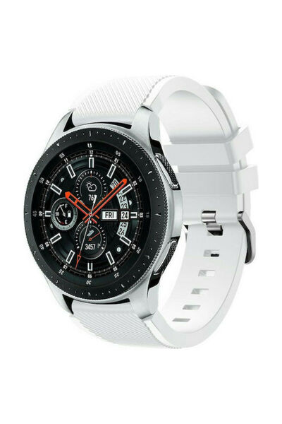 OEM Λουράκι Softband Λευκό (Galaxy Watch (46mm) / Gear S3)