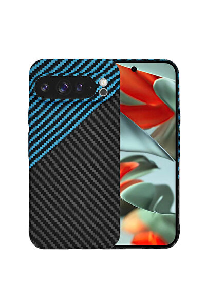 Techsuit Husa pentru Google Pixel 9 Pro XL, Carbonite FiberShell, protectie a...