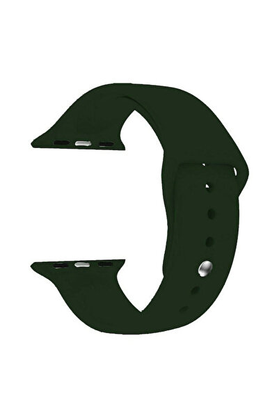 OEM Λουράκι Σιλικόνης Σκούρο Πράσινο (Apple Watch 42/44/45mm)