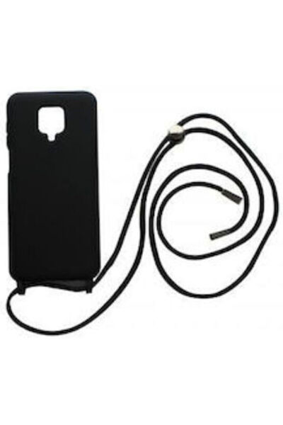 OEM Θήκη Σιλικόνης Χιαστί για Xiaomi Redmi Note 9s/9 Pro/9 Pro Max - Μαύρο