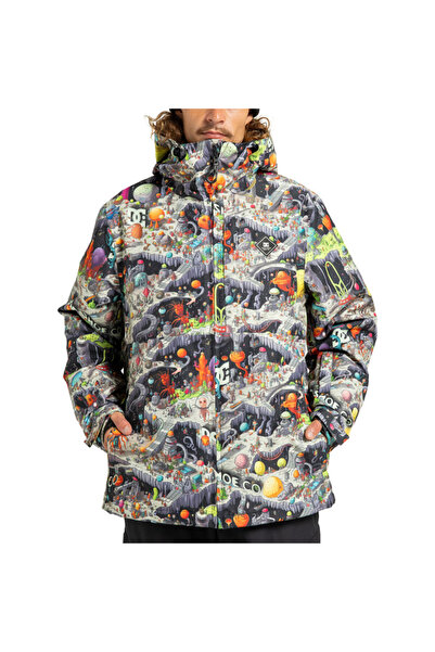 DC BASIS PRINT Μπουφάν Χιονιού OUTER WORLD Μαύρο