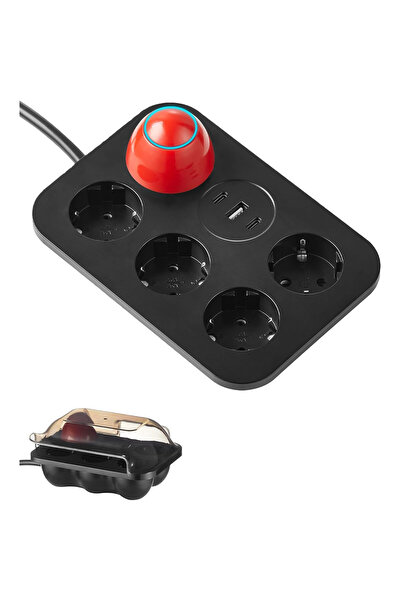 beautiebeam Καλώδιο επέκτασης υποδοχής ομάδας - Μαύρο