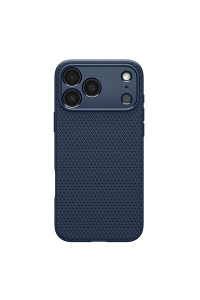 Spigen Husa Liquid Air pentru iPhone 17 Pro, bleumarin