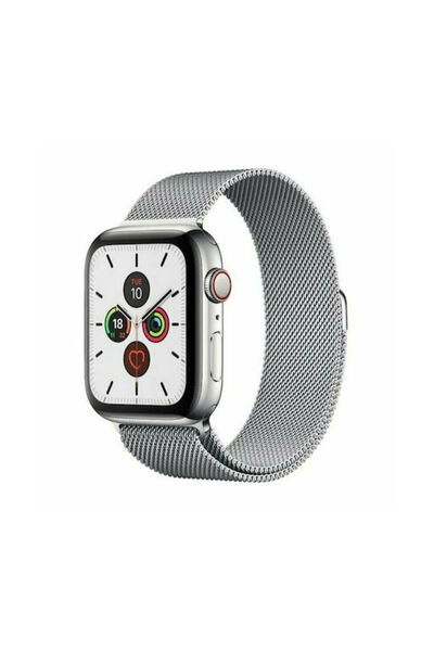 OEM Μαγνητικό Λουράκι Ανοξείδωτο Ατσάλι Ασημί (Watch 42mm-44mm-45mm-46mm-49mm)