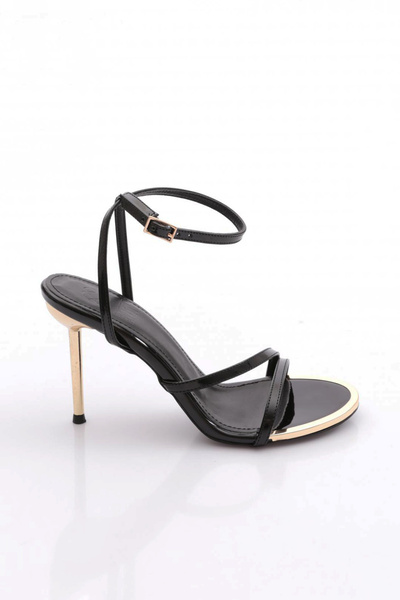 DGN Γόβες με ψηλό τακούνι - Μαύρο - Ψηλά τακούνια (10 cm και άνω)