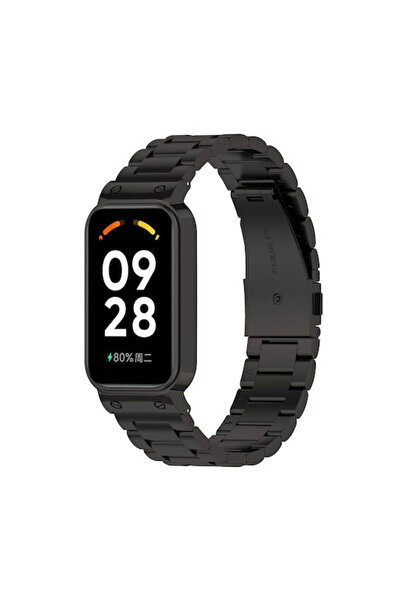 OEM Βραχιόλι Xiaomi Redmi Smart Band 2 Xiaomi Smart Mi Band 8 Active Μαύρο