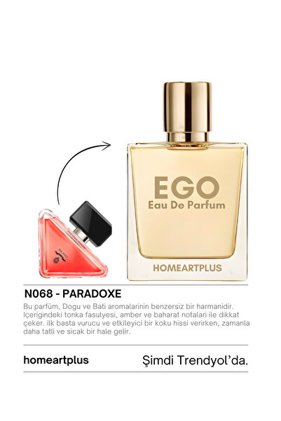 homeartplus N068 - ( PARADOXE ) Nişh Kalite 50 ml Çiçeksi Kadın Parfüm