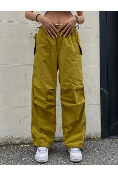 SEFUR Παντελόνι - Κίτρινο - Ελαστική μέση