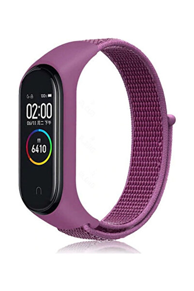 OEM Υφαντό Λουράκι Μωβ (Mi Smart Band 5/Mi Smart Band 6)