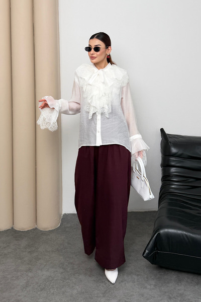 Hatun Atila Πουκάμισο - Λευκό - Casual