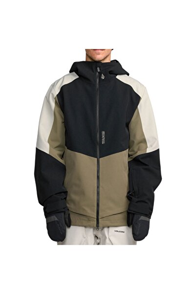 Volcom Μπράιτον Μπουφάν Χιονιού με Πλήρες Φερμουάρ Στρατιωτικού Τύπου