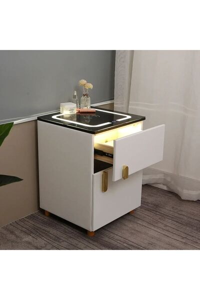 CasaDesteapta.ro Νυχτερινό τραπέζι - Λευκό