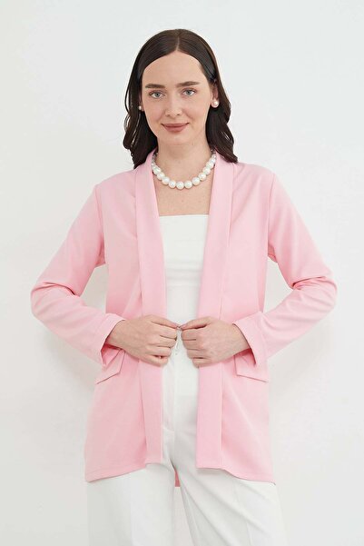 Fulla Moda Blazere - Roz - Regular fit