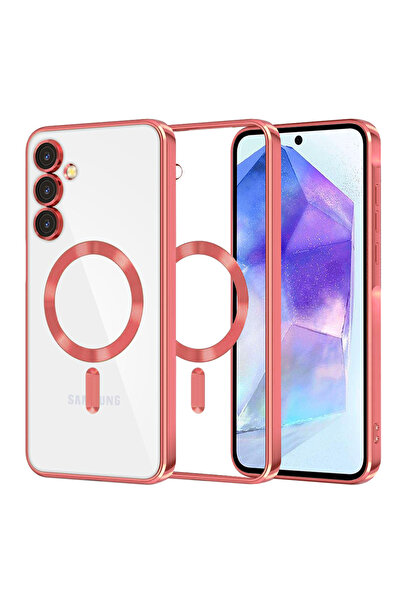 Techsuit Husă pentru Samsung Galaxy A55 5G, Luxury Crystal MagSafe, protecție...