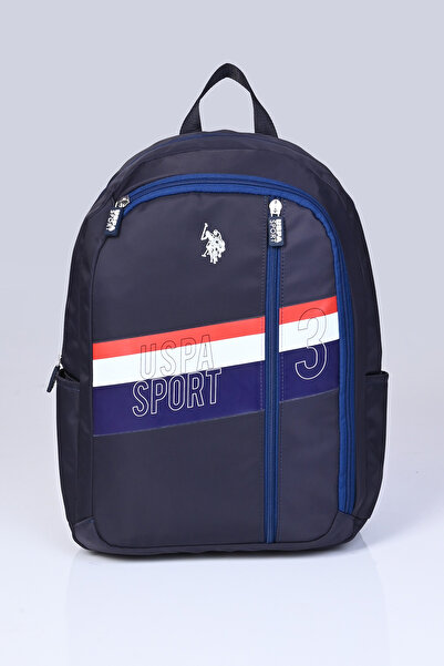U.S. Polo Assn. Σχολική τσάντα - Ναυτικό μπλε - Γραφικά