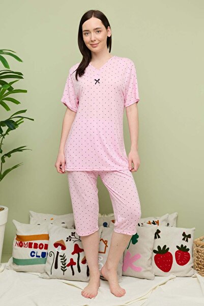 Fulla Moda Σετ πιτζάμας - Ροζ - Πρότυπο