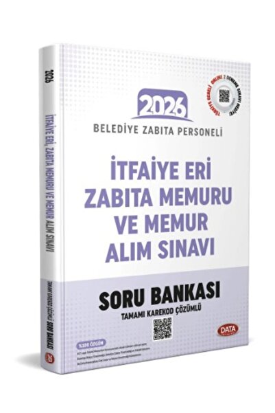 Bi bigelio Data 2026 İtfaiye Eri, Zabıta Memuru ve Memur Alım Sınavı Soru Ban...
