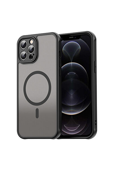 Techsuit Husa pentru iPhone 12 Pro Max, HaloFrost II MagSafe, protectie antis...