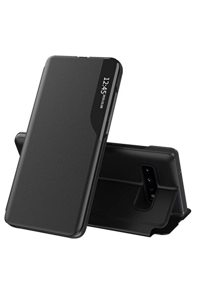 Techsuit Θήκη για Samsung Galaxy S10, Σειρά eFold, αντικραδασμική, μαύρη