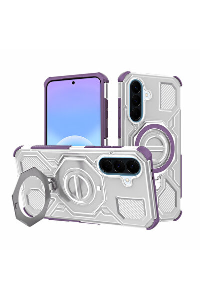 Stef's Cat Husa pentru Samsung Galaxy A57 5G, Stef's Cat, Carbon Shield PRO, mov