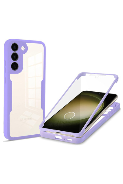 Techsuit Husa pentru Samsung Galaxy S23 Plus, ColorVerse 360 Series + Screen ...