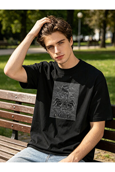 Arabest Men T-Shirts Black Slim/Slim Fit 100% Cotton Basic Crew Neck T-Shirt ...