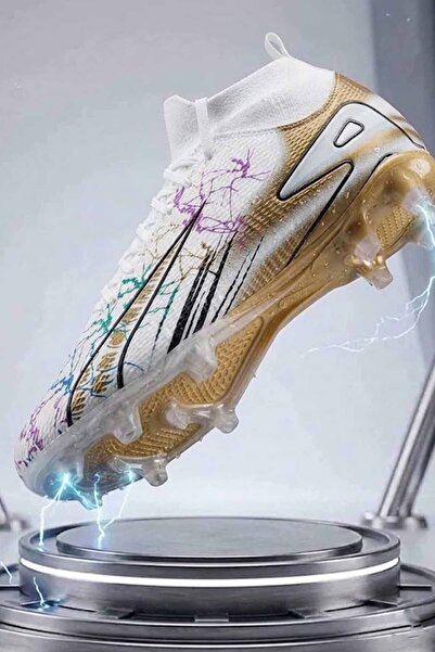 vynor atelier Men's Football Boots-Sock-Style Football Boots for Astroturf an...