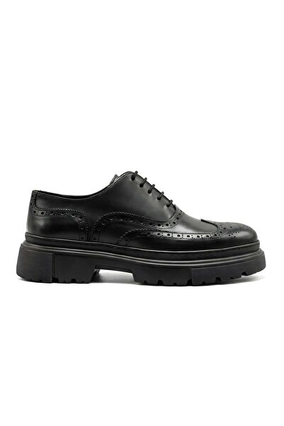 Ahmed Hamdi Bey Arturo Black Men's Leather Shoes