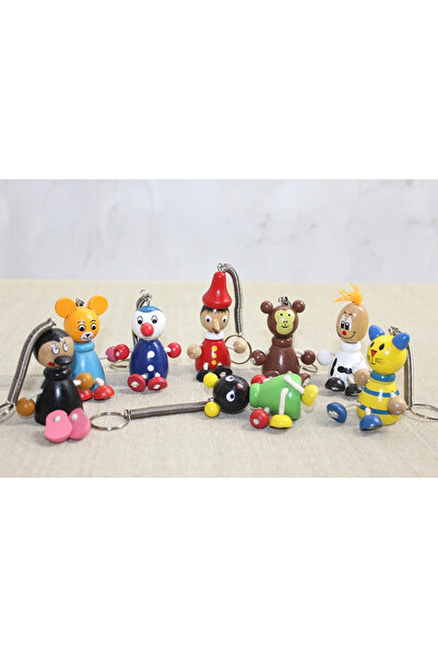 magicool Wooden Spring Bounce Keychain Alk1216