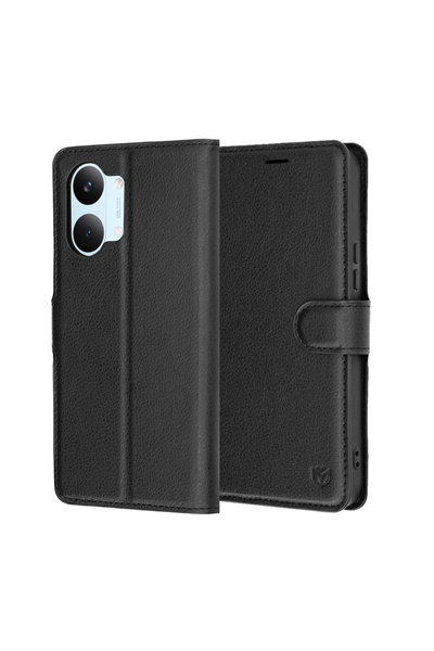 Techsuit Husa pentru Xiaomi Poco X8 Pro Max, Leather Folio, protectie antisoc...